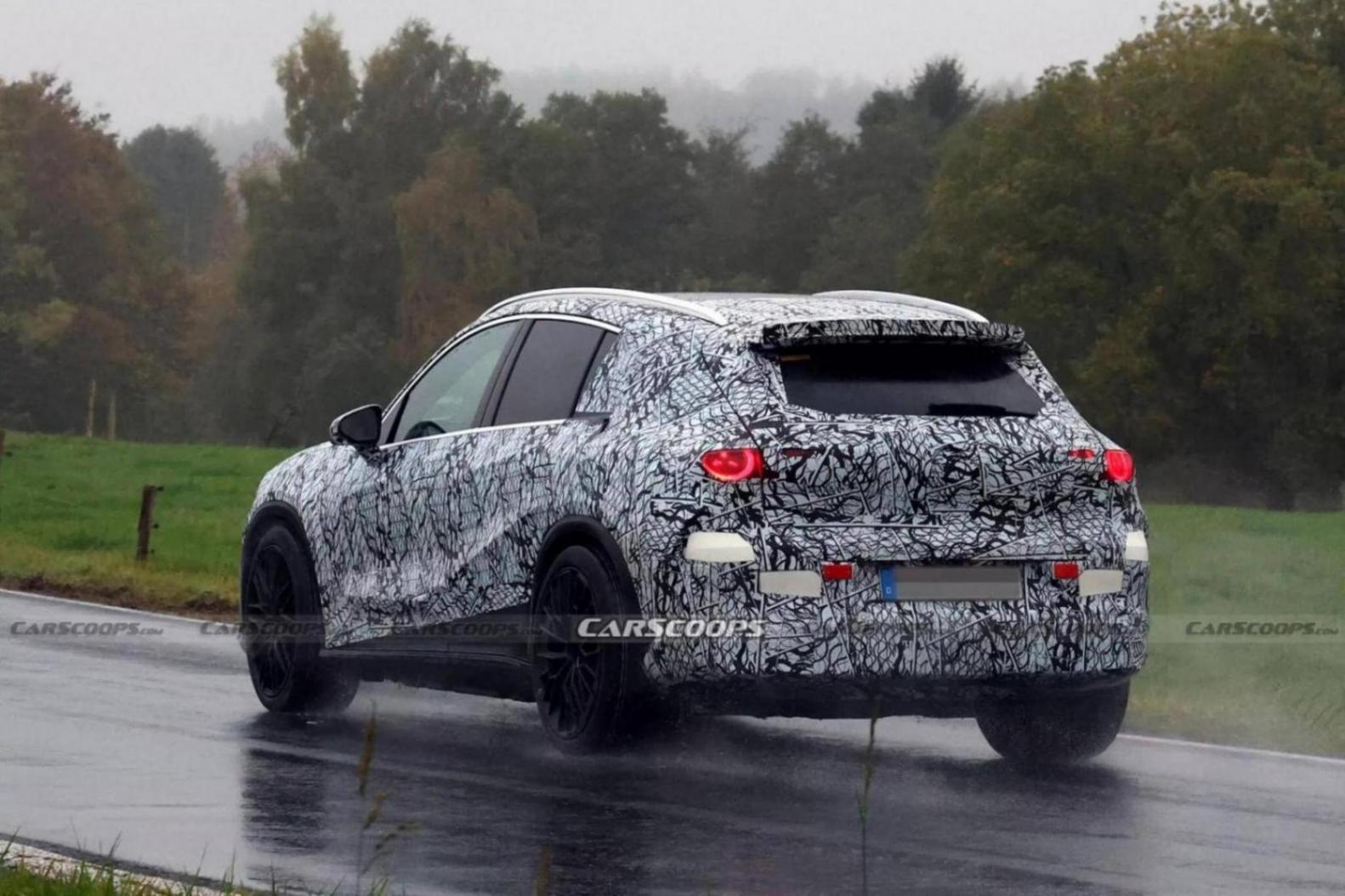 AMG全新純電GLC諜照:900馬力+3秒破百,直接對標(biāo)卡宴Turbo EV