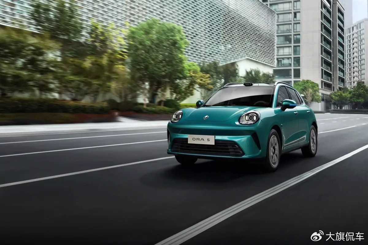 歐拉5開啟預售,10.98萬起,高配搭載激光雷達